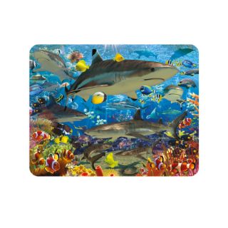 Obrázek z Magnet 3D 7x9cm - hejno žraloků (25) 